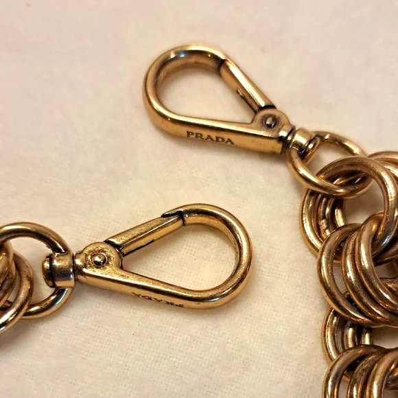 Prada Gold-Tone Chain Bag Chain - Picture 6 of 9